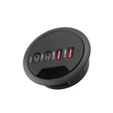 USB Desk Hub USB3.0 HUB With 2 Port USB3.0 2 Port Type C Adapter For Desktop